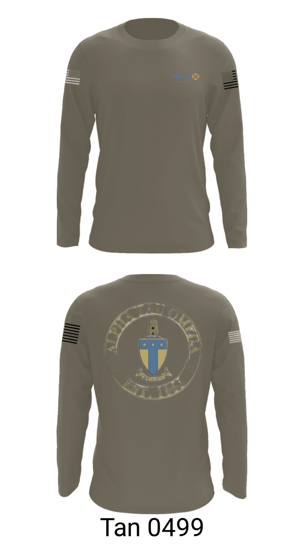 Long Sleeve Performance Shirt, , Army, Teamtime, Team time, sublimation, custom sports apparel, team uniforms, spirit wear, spiritwear, sports uniforms, custom shirts, team store, custom team store, fundraiser sports, apparel fundraiser