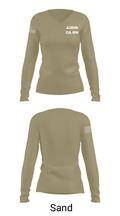 418th CA BN 32787115 Women's Long Sleeve V-neck Shirt - 41