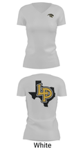 Liberty High School Cross Country 70413236 Women's Short Sleeve V-neck Shirt - 16