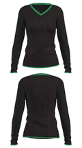 Revelations 61637990 Women's Long Sleeve V-neck Shirt - 32