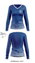The Steward School 80148032 Women's Long Sleeve V-neck Shirt - 1
