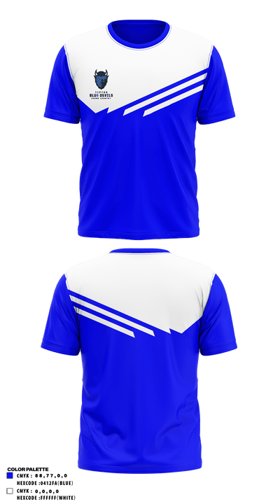 Tipton Middle School Cross Country 80012614 Short Sleeve Performance Shirt - 2