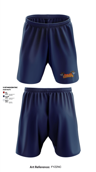 Athletic Shorts With Pockets, Copperas Chiefs, Football, Teamtime, Team time, sublimation, custom sports apparel, team uniforms, spirit wear, spiritwear, sports uniforms, custom shirts, team store, custom team store, fundraiser sports, apparel fundraiser