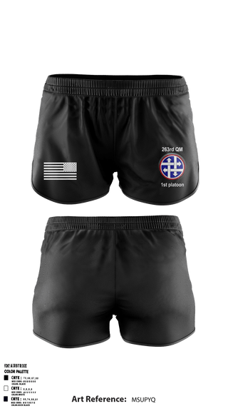 Ranger Panties, 263rd QM, Army, Teamtime, Team time, sublimation, custom sports apparel, team uniforms, spirit wear, spiritwear, sports uniforms, custom shirts, team store, custom team store, fundraiser sports, apparel fundraiser