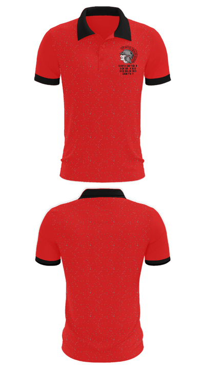 Southeastern Senior High School Cross Country 55292636 Short Sleeve Performance Polo - 9