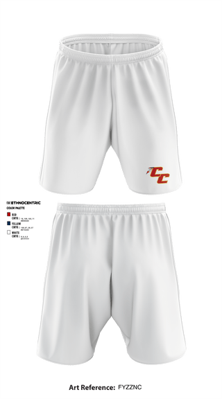 Athletic Shorts With Pockets, Copperas Chiefs, Football, Teamtime, Team time, sublimation, custom sports apparel, team uniforms, spirit wear, spiritwear, sports uniforms, custom shirts, team store, custom team store, fundraiser sports, apparel fundraiser