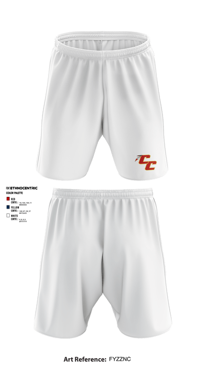 Copperas Chiefs 93621258 Athletic Shorts With Pockets - 11