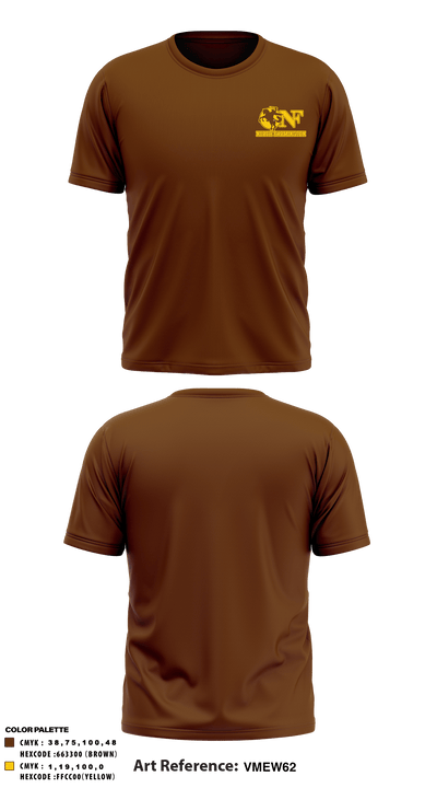 North Farmington High School Basketball 37037275 Short Sleeve Performance Shirt - 27