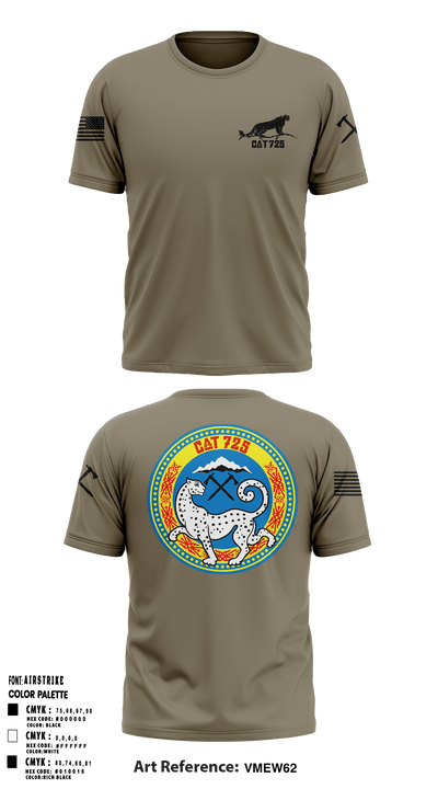 Snow Leopards 43668249 Short Sleeve Performance Shirt - 1