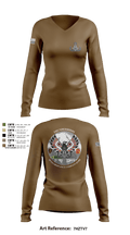 707th OD CO (EOD) 59109694 Women's Long Sleeve V-neck Shirt - 10