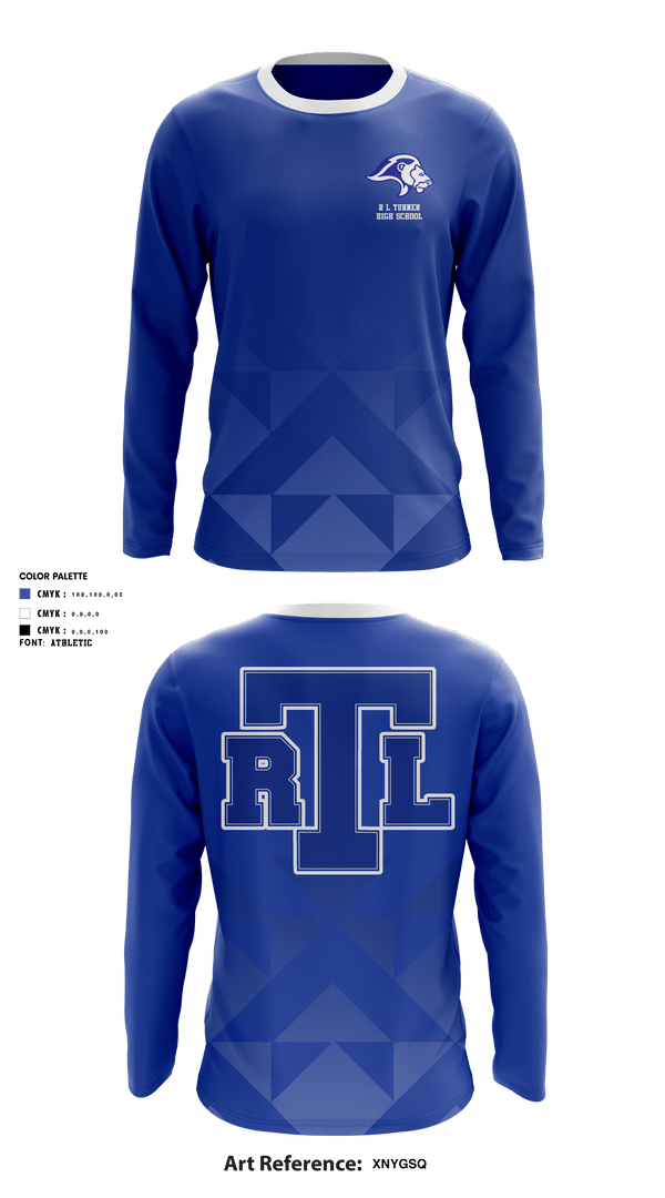 Long Sleeve Performance Shirt, R L Turner High School Baseball, Baseball, Teamtime, Team time, sublimation, custom sports apparel, team uniforms, spirit wear, spiritwear, sports uniforms, custom shirts, team store, custom team store, fundraiser sports, apparel fundraiser