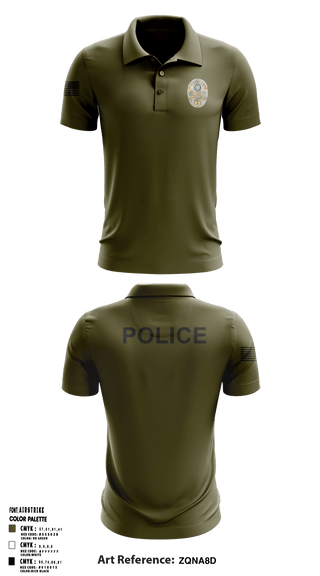 Short Sleeve Performance Polo, , Police, Teamtime, Team time, sublimation, custom sports apparel, team uniforms, spirit wear, spiritwear, sports uniforms, custom shirts, team store, custom team store, fundraiser sports, apparel fundraiser
