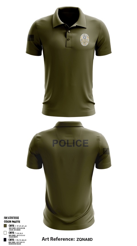Short Sleeve Performance Polo, , Police, Teamtime, Team time, sublimation, custom sports apparel, team uniforms, spirit wear, spiritwear, sports uniforms, custom shirts, team store, custom team store, fundraiser sports, apparel fundraiser