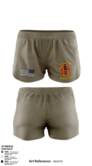 Ranger Panties, , Marines, Teamtime, Team time, sublimation, custom sports apparel, team uniforms, spirit wear, spiritwear, sports uniforms, custom shirts, team store, custom team store, fundraiser sports, apparel fundraiser