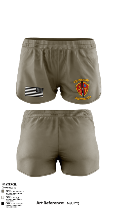 3rd Battalion 7th Marines 15959701 Ranger Panties - 1