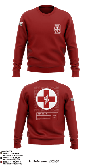 Crew Neck Sweatshirt, , Army, Teamtime, Team time, sublimation, custom sports apparel, team uniforms, spirit wear, spiritwear, sports uniforms, custom shirts, team store, custom team store, fundraiser sports, apparel fundraiser