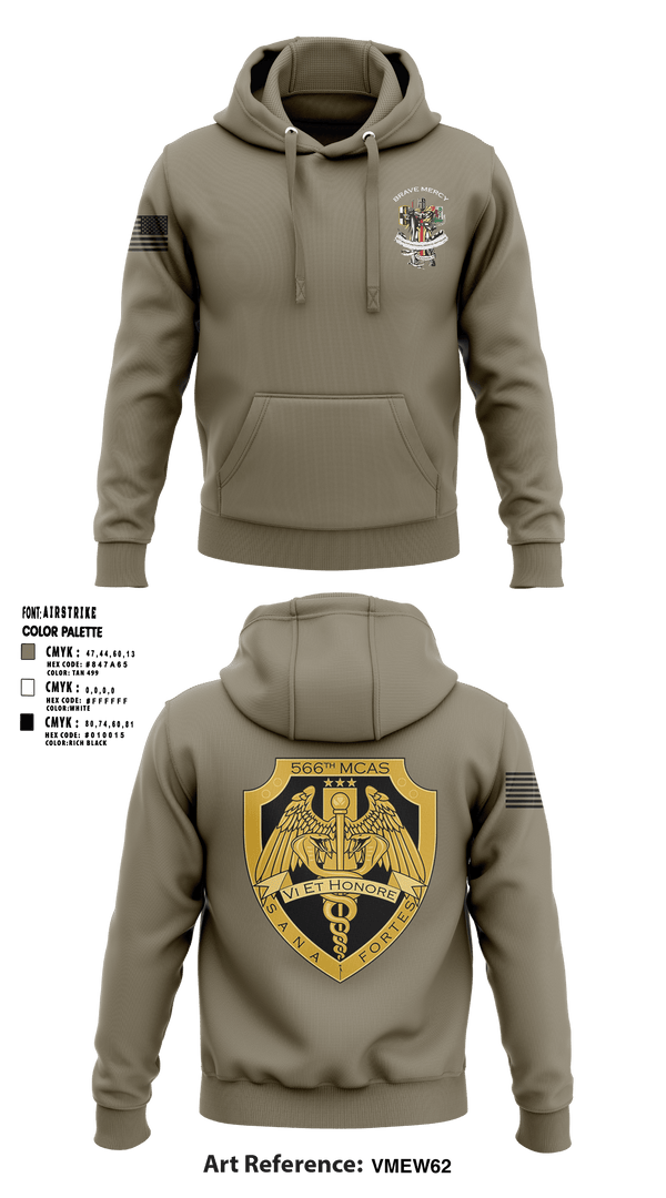 Hoodie, 566 MCAS, Army, Teamtime, Team time, sublimation, custom sports apparel, team uniforms, spirit wear, spiritwear, sports uniforms, custom shirts, team store, custom team store, fundraiser sports, apparel fundraiser