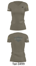 22 Halos 54349080 Women's Short Sleeve V-neck Shirt - 23