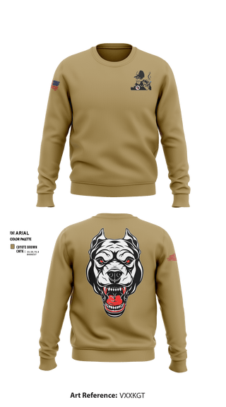 Crew Neck Sweatshirt, , Army, Teamtime, Team time, sublimation, custom sports apparel, team uniforms, spirit wear, spiritwear, sports uniforms, custom shirts, team store, custom team store, fundraiser sports, apparel fundraiser