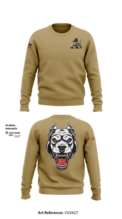 Oscar Golf Charlie Tango 24434143 Crew Neck Sweatshirt - 3