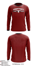 JOHNSON COUNTY LONGHORNS 83204786398 Long Sleeve Performance Shirt - 1