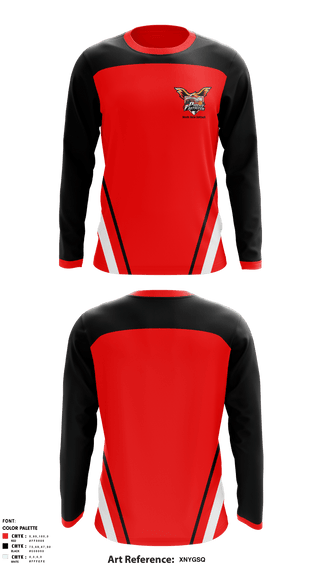 Long Sleeve Performance Shirt, North Side High School Softball, Softball, Teamtime, Team time, sublimation, custom sports apparel, team uniforms, spirit wear, spiritwear, sports uniforms, custom shirts, team store, custom team store, fundraiser sports, apparel fundraiser