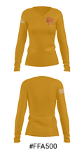 Oakland Mills High School Basketball 60774765 Women's Long Sleeve V-neck Shirt - 20