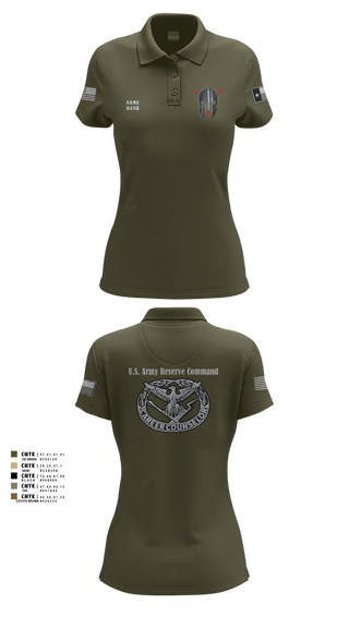 Women's Short Sleeve Performance Polo, , Army, Teamtime, Team time, sublimation, custom sports apparel, team uniforms, spirit wear, spiritwear, sports uniforms, custom shirts, team store, custom team store, fundraiser sports, apparel fundraiser