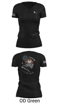 Mobile unit 2 64041633 Women's Short Sleeve V-neck Shirt - 22