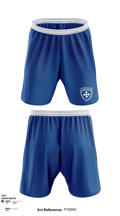 The Steward School 80148032 Athletic Shorts With Pockets - 1