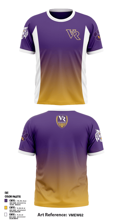 Villa Rica High School 21388731 Short Sleeve Performance Shirt - 1