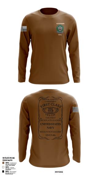 Long Sleeve Performance Shirt, , Navy, Teamtime, Team time, sublimation, custom sports apparel, team uniforms, spirit wear, spiritwear, sports uniforms, custom shirts, team store, custom team store, fundraiser sports, apparel fundraiser