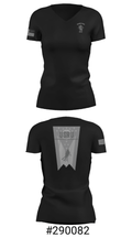 Underwater Search and Recovery Unit 43495281 Women's Short Sleeve V-neck Shirt - 19