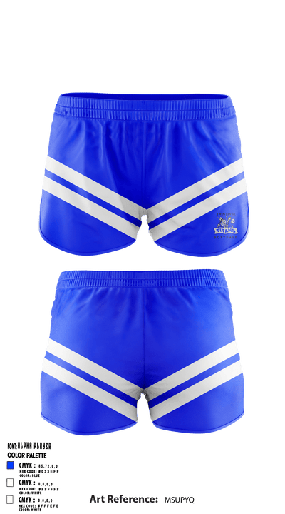 Twin River High School Softball 58995759 Women's Shorts - 1