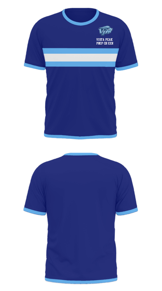 Short Sleeve Performance Shirt, Vista Peak Prep Cheer, Cheer, Teamtime, Team time, sublimation, custom sports apparel, team uniforms, spirit wear, spiritwear, sports uniforms, custom shirts, team store, custom team store, fundraiser sports, apparel fundraiser
