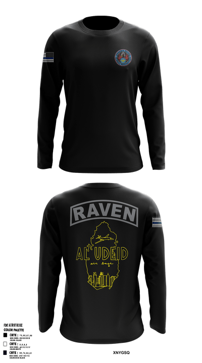 Deid Raven’s 25274902 Long Sleeve Performance Shirt - 1
