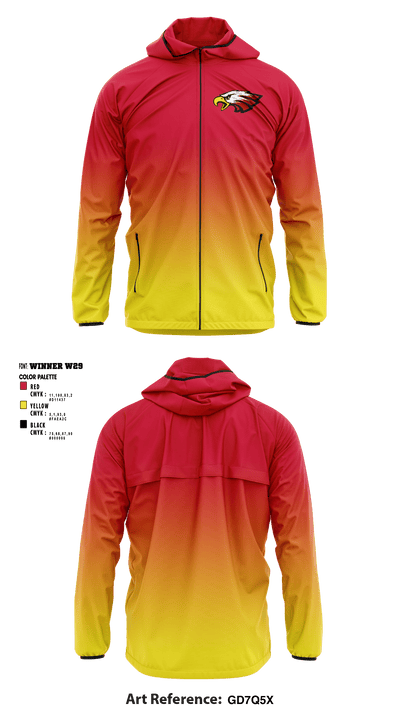 Southern Boone Middle School Cheer 10973679 Windbreaker - 1
