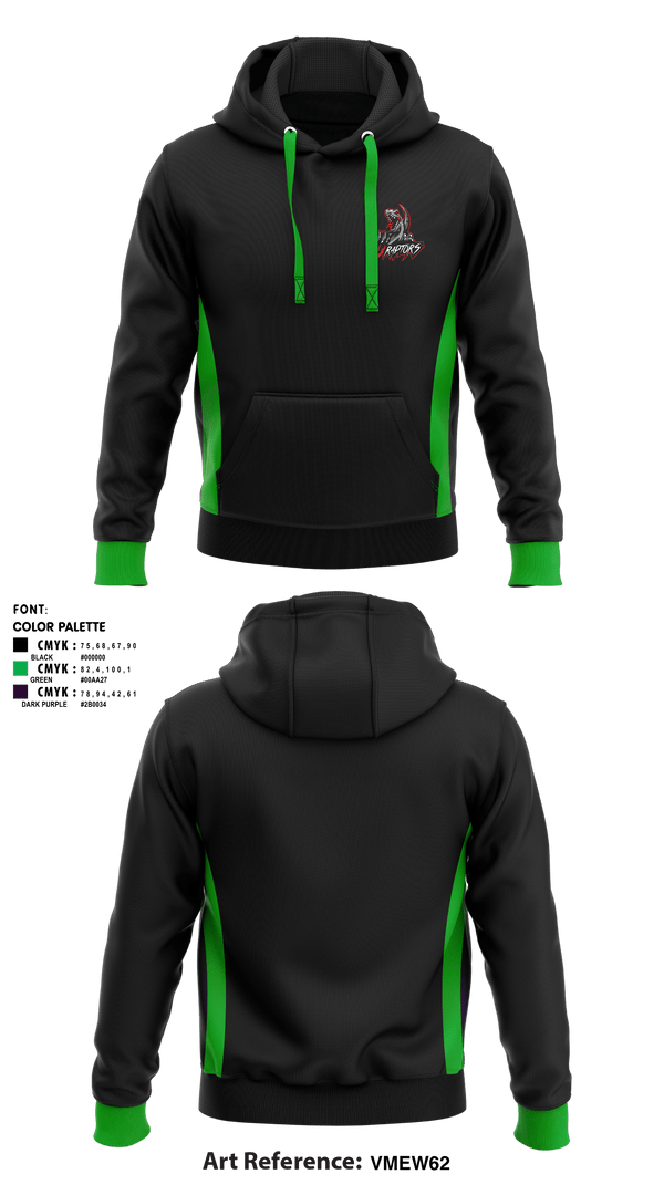 Hoodie, Raptors, Football, Teamtime, Team time, sublimation, custom sports apparel, team uniforms, spirit wear, spiritwear, sports uniforms, custom shirts, team store, custom team store, fundraiser sports, apparel fundraiser