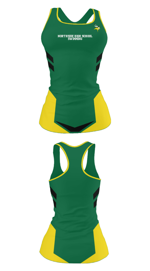 Tank Top, Northside High School Swimming, Swimming, Teamtime, Team time, sublimation, custom sports apparel, team uniforms, spirit wear, spiritwear, sports uniforms, custom shirts, team store, custom team store, fundraiser sports, apparel fundraiser