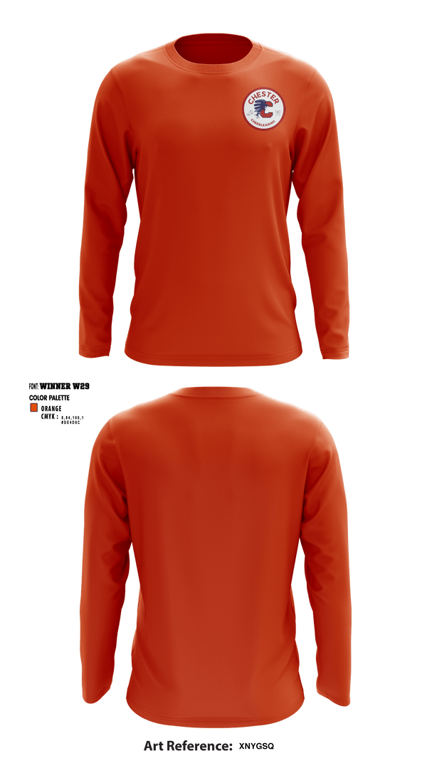 Long Sleeve Performance Shirt, Chester High School Cheer, Cheer, Teamtime, Team time, sublimation, custom sports apparel, team uniforms, spirit wear, spiritwear, sports uniforms, custom shirts, team store, custom team store, fundraiser sports, apparel fundraiser