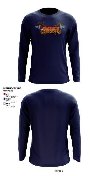 Long Sleeve Performance Shirt, Copperas Chiefs, Football, Teamtime, Team time, sublimation, custom sports apparel, team uniforms, spirit wear, spiritwear, sports uniforms, custom shirts, team store, custom team store, fundraiser sports, apparel fundraiser
