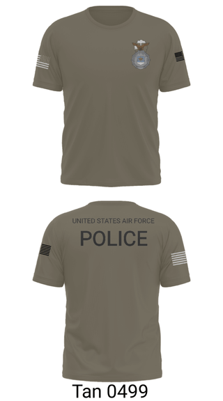 Short Sleeve Performance Shirt, , Air Force, Teamtime, Team time, sublimation, custom sports apparel, team uniforms, spirit wear, spiritwear, sports uniforms, custom shirts, team store, custom team store, fundraiser sports, apparel fundraiser