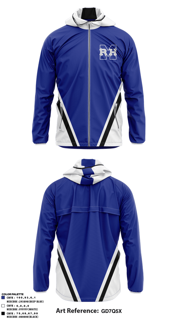 Windbreaker, MRH High School, Spirit Store, Teamtime, Team time, sublimation, custom sports apparel, team uniforms, spirit wear, spiritwear, sports uniforms, custom shirts, team store, custom team store, fundraiser sports, apparel fundraiser