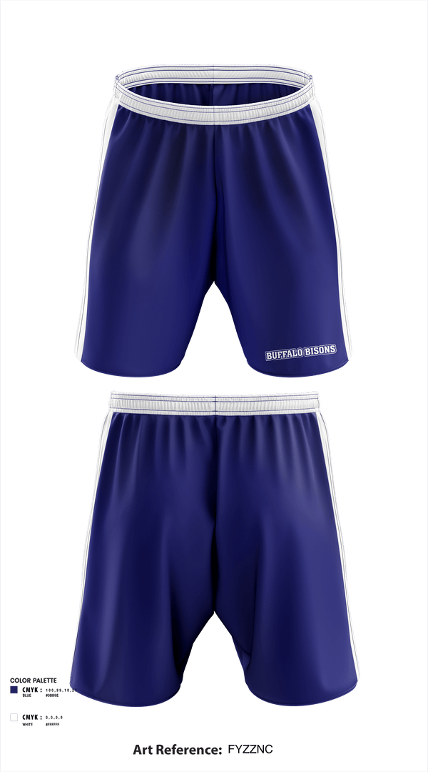 Athletic Shorts With Pockets, Buffalo Bisons, Football, Teamtime, Team time, sublimation, custom sports apparel, team uniforms, spirit wear, spiritwear, sports uniforms, custom shirts, team store, custom team store, fundraiser sports, apparel fundraiser