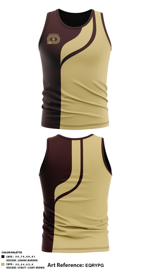 Tank Top, Lincoln High School Track, Track & Field, Teamtime, Team time, sublimation, custom sports apparel, team uniforms, spirit wear, spiritwear, sports uniforms, custom shirts, team store, custom team store, fundraiser sports, apparel fundraiser