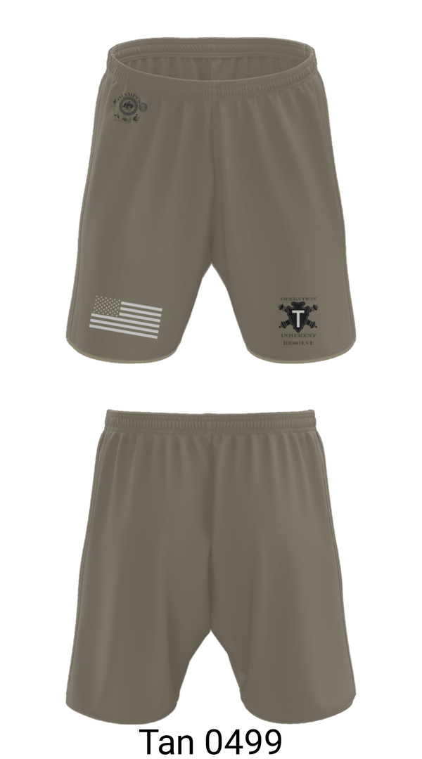 Athletic Shorts With Pockets, 3-133 FA, Army, Teamtime, Team time, sublimation, custom sports apparel, team uniforms, spirit wear, spiritwear, sports uniforms, custom shirts, team store, custom team store, fundraiser sports, apparel fundraiser