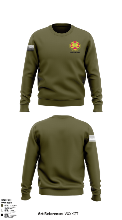 USAG Fort Sill 33635328 Crew Neck Sweatshirt - 51