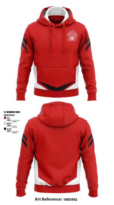 Hoodie, Wadsworth High School Gymnastics, Spirit Store, Teamtime, Team time, sublimation, custom sports apparel, team uniforms, spirit wear, spiritwear, sports uniforms, custom shirts, team store, custom team store, fundraiser sports, apparel fundraiser