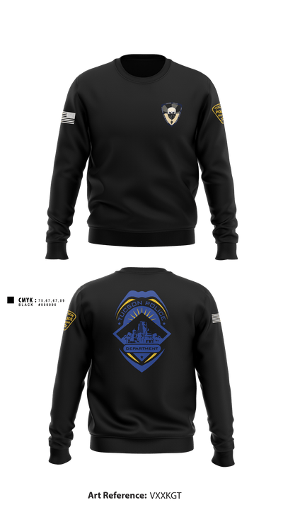 Tucson Police Department Operations Division Midtown Community Response Team 20336638 Crew Neck Sweatshirt - 1