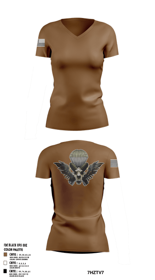 Women's Short Sleeve Vneck Shirt, , Army, Teamtime, Team time, sublimation, custom sports apparel, team uniforms, spirit wear, spiritwear, sports uniforms, custom shirts, team store, custom team store, fundraiser sports, apparel fundraiser